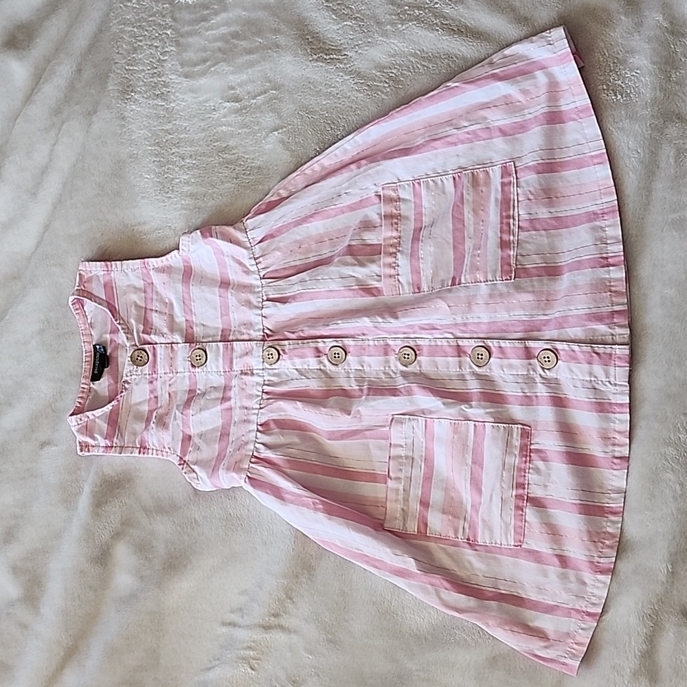 Girls 4 Pink Summer Dress